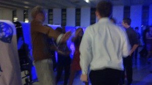 The night went by in a joyful blur for attending students; attending students had a great time.